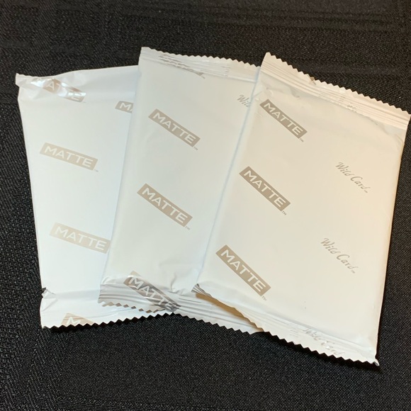 Wild Card Matte White 3 packs - Picture 1 of 3